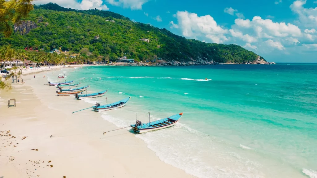 Plage à Koh Phangan.