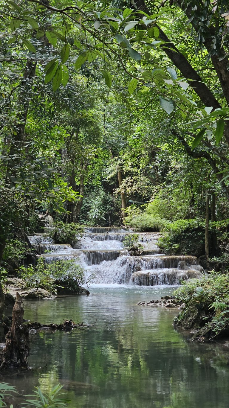 Cascades d'Erawan à Kanchanaburi